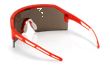 Maxview+ Safety Glasses - Red Frame - Gold Mirror Lens product photo