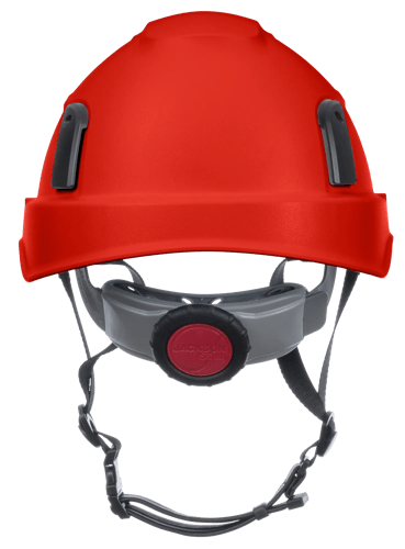 XS2-500 Series Type 2+ Vented Safety Helmet  - Red product photo