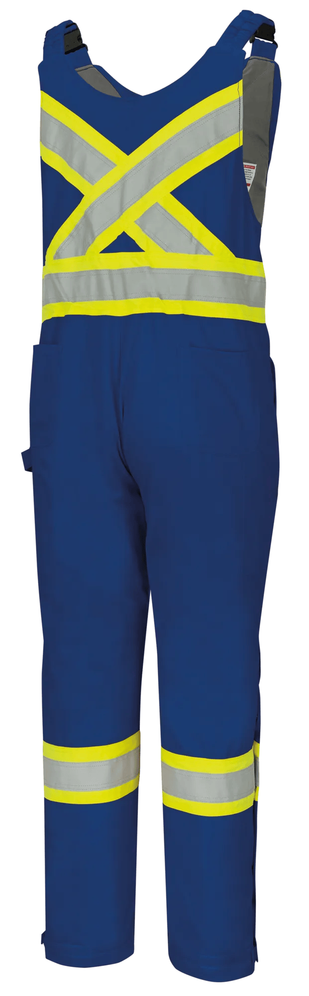 FR-Tech® FR/Arc–Rated Quilted Safety Overalls – Royal Blue – XL