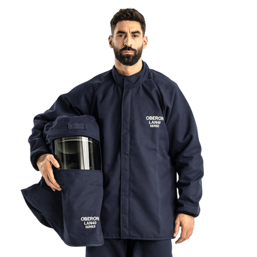 40 CAL LAN&trade; Arc Flash Hood with Hard Cap product photo