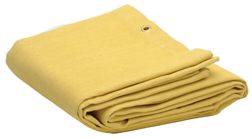 23-oz Acrylic Coated Fiberglass Welding Blanket - Yellow - 8' x 8' product photo