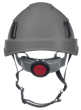XS2-500 Series Type 2+ Vented Safety Helmet  - Grey product photo