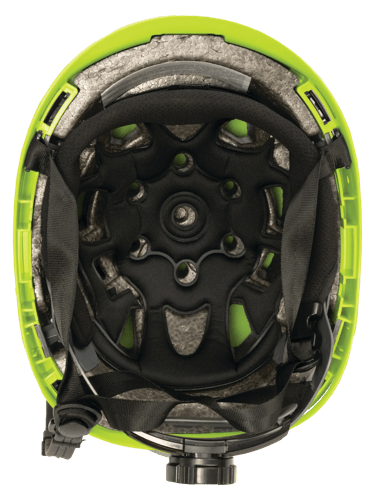 CH-2-400V Type 2 Safety Helmet - Vented - Hi-Vis Green product photo