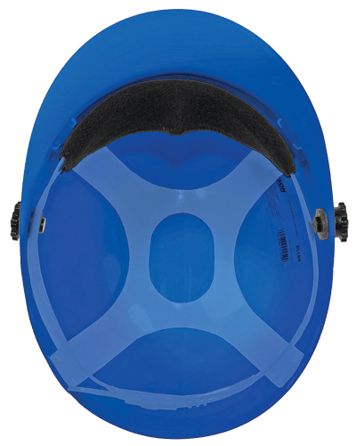 C10 Series Bump Cap with Face Shield Attachment - Blue product photo