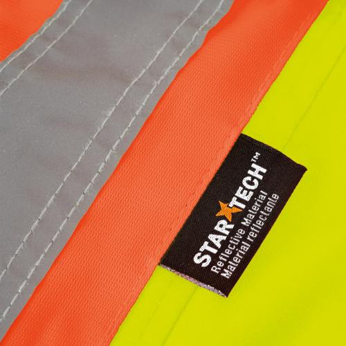 Hi-Vis Quilted Safety Overalls - 100% Waterproof - Hi-Vis Yellow/Green - XL product photo