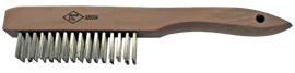Brosse &agrave; gratter - Acier inoxydable - 4 rang&eacute;es et 16 colonnes photo du produit