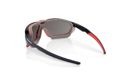 HyperGuard G-Series Safety Glasses - Smoke Anti-Fog Lens product photo