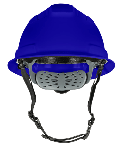 BLOCKHEAD2 Type 2 Full Brim Safety Helmet &ndash; Non-Vented &ndash; Blue product photo