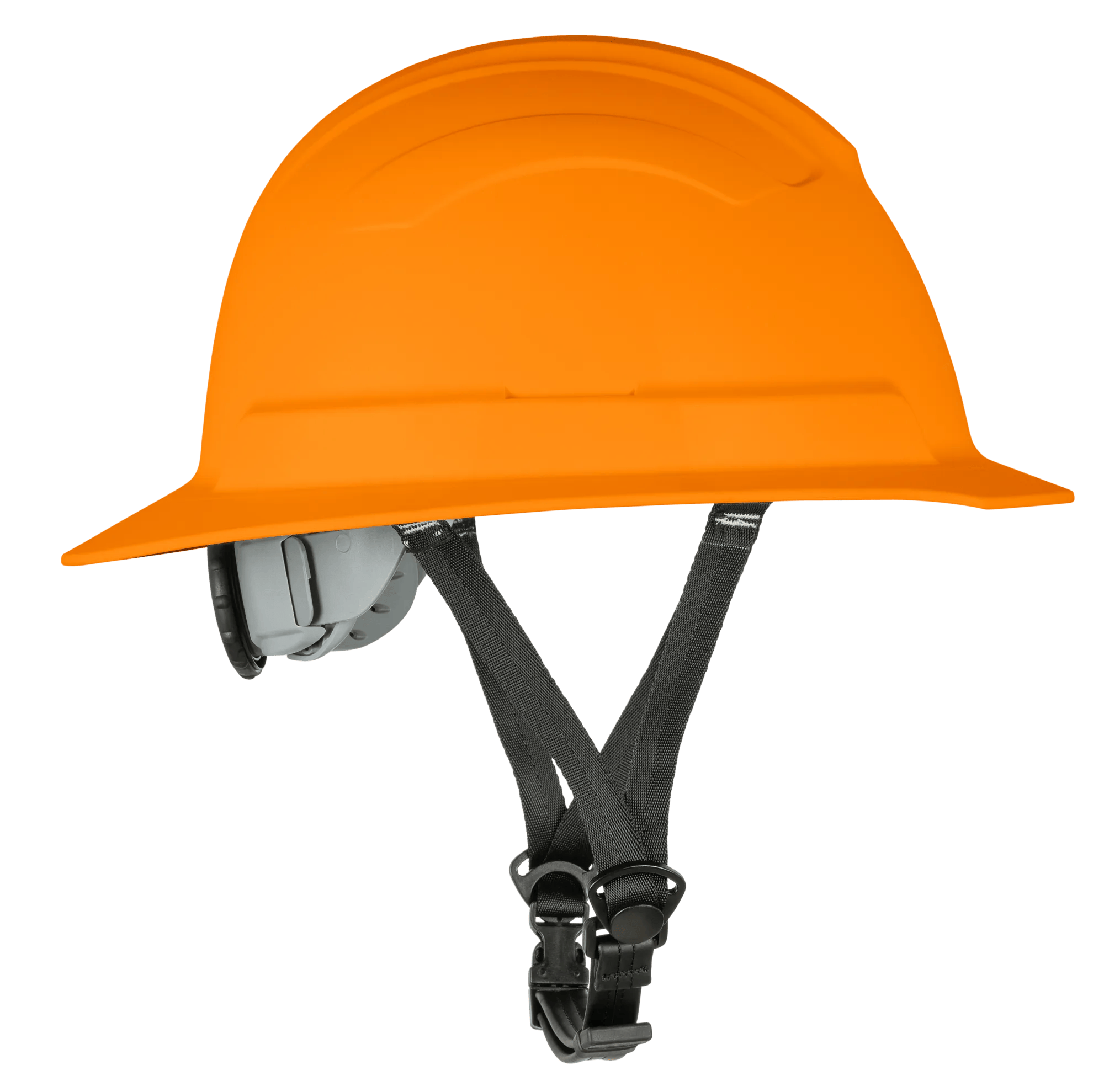 BLOCKHEAD2 Type 2 Full Brim Safety Helmet – Non-Vented – HV Orange