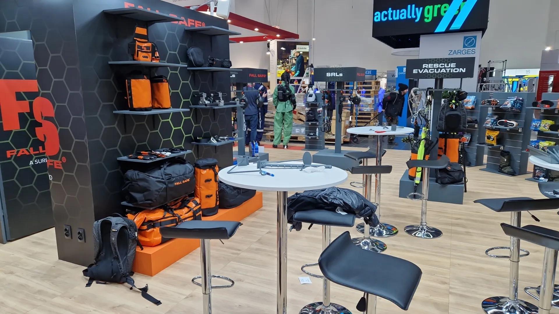 Fall Safe - SureWerx Booth at AplusA 2025