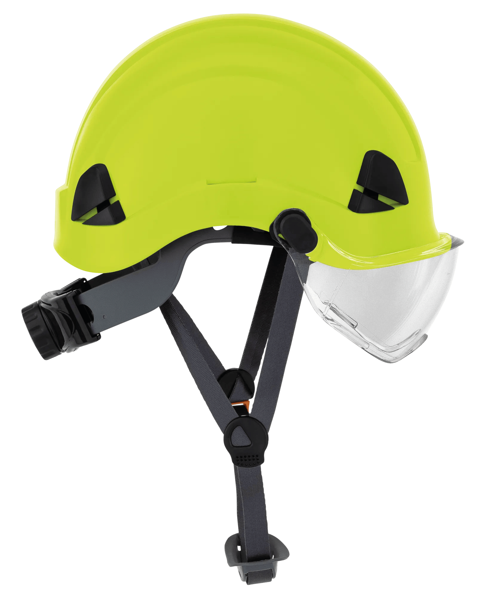CH-350 Industrial Climbing Hard Hat -Flip-up Wraparound Visor