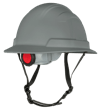 BLOCKHEAD2 Type 2 Full Brim Safety Helmet &ndash; Non-Vented &ndash; Gray product photo