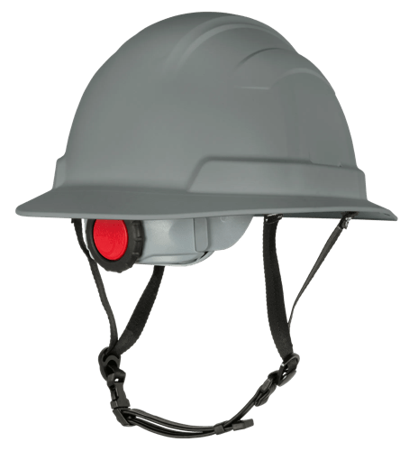 BLOCKHEAD2 Type 2 Full Brim Safety Helmet &ndash; Non-Vented &ndash; Gray product photo