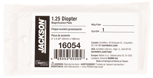 Magnifying Plate - 1.25 Dioptic Rating - 2" x 4.25" product photo
