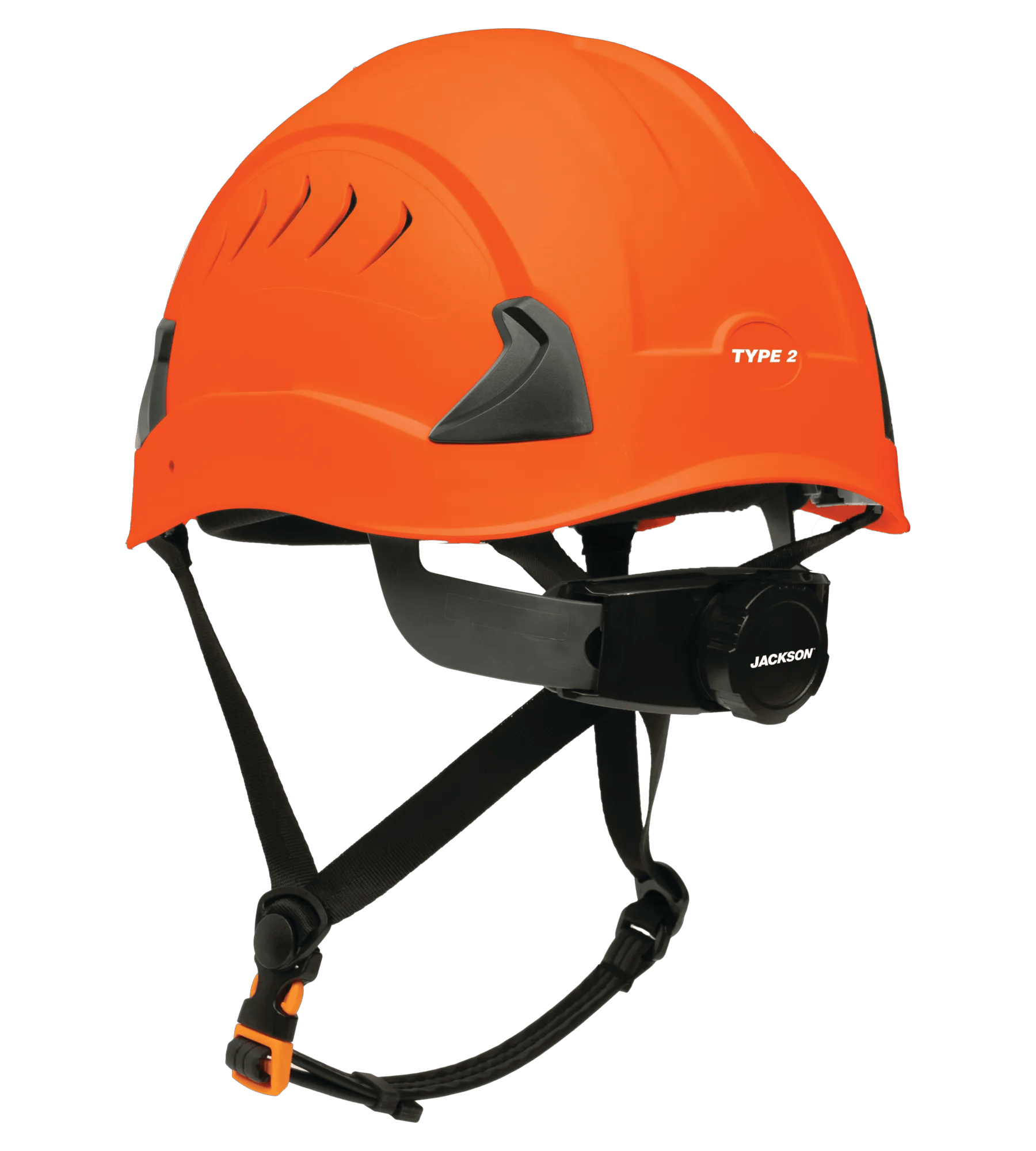 CH-2-400V Type 2 Safety Helmet - Vented - Hi-Vis Orange | 22923