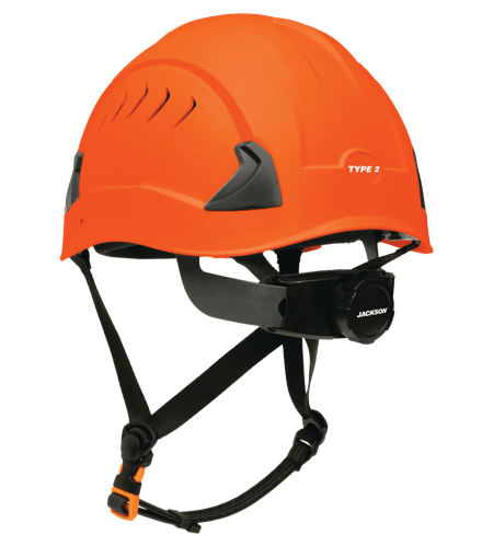 CH-2-400V Type 2 Safety Helmet - Vented - Hi-Vis Orange product photo