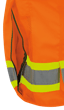 Hi-Vis 150D Poly Twill Surveyor's Safety Vest - Snap Closure - Hi-Vis Orange - XL product photo