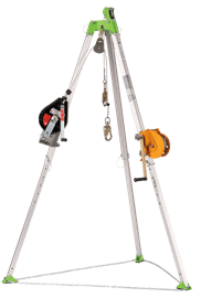 Confined Space Kit - Includes Tripod V85011 - Self-Retracting Lifeline V845643060 CA / V8455341060 U.S. - Man Winch V845179065 - Carrying Bag V860005 photo du produit