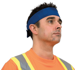 Ultra Cooling Headband Blue product photo