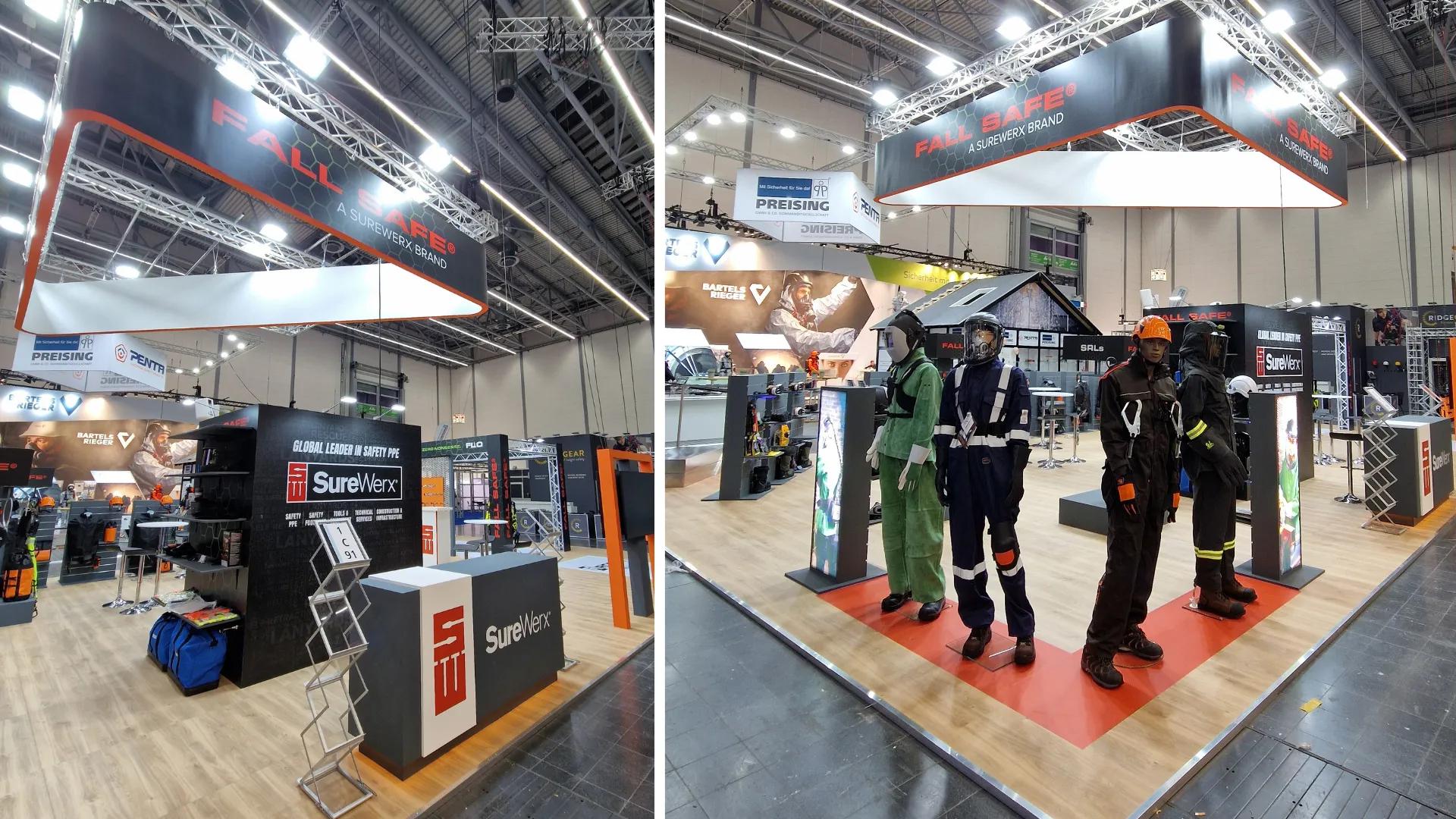 Fall Safe - SureWerx Booth at AplusA 2025