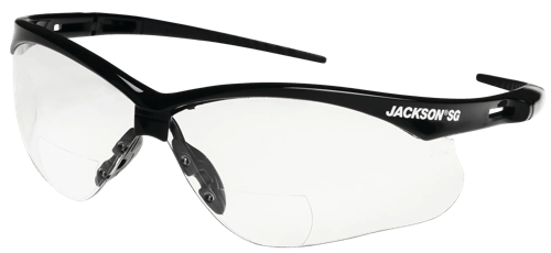 Jackson SG Safety Reading Glasses - Hardcoat -  Clear Lens - 2.0 product photo