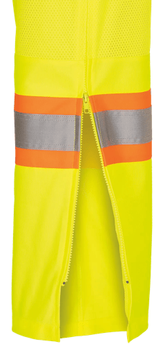 Pantalon de s&eacute;curit&eacute; routi&egrave;re haute visibilit&eacute; pour femme - Jaune/vert haute visibilit&eacute; - TG photo du produit