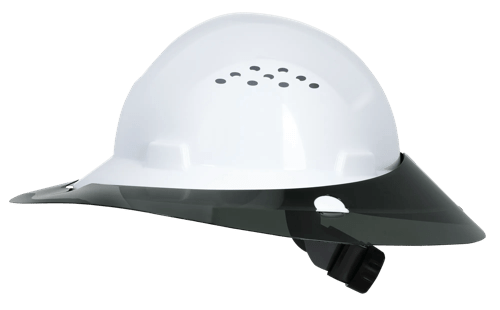 Sun Shade for Full Brim Hard Hat - Smoke product photo