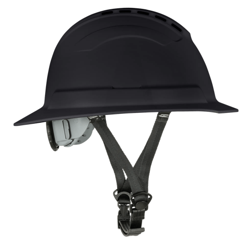 BLOCKHEAD2 Type 2 Full Brim Safety Helmet &ndash; Vented &ndash; Black product photo
