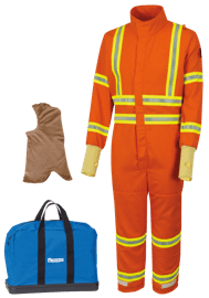 GES6&trade; Gas Extraction Suit Kit with Escape Strap &ndash; Orange &ndash; 4XL product photo