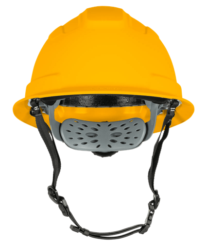 BLOCKHEAD2 Type 2 Full Brim Safety Helmet &ndash; Non-Vented &ndash; Yellow product photo