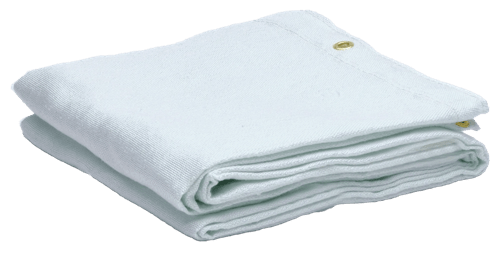 18-oz Uncoated Fibreglass Welding Blanket  - White - 10' x 10' product photo