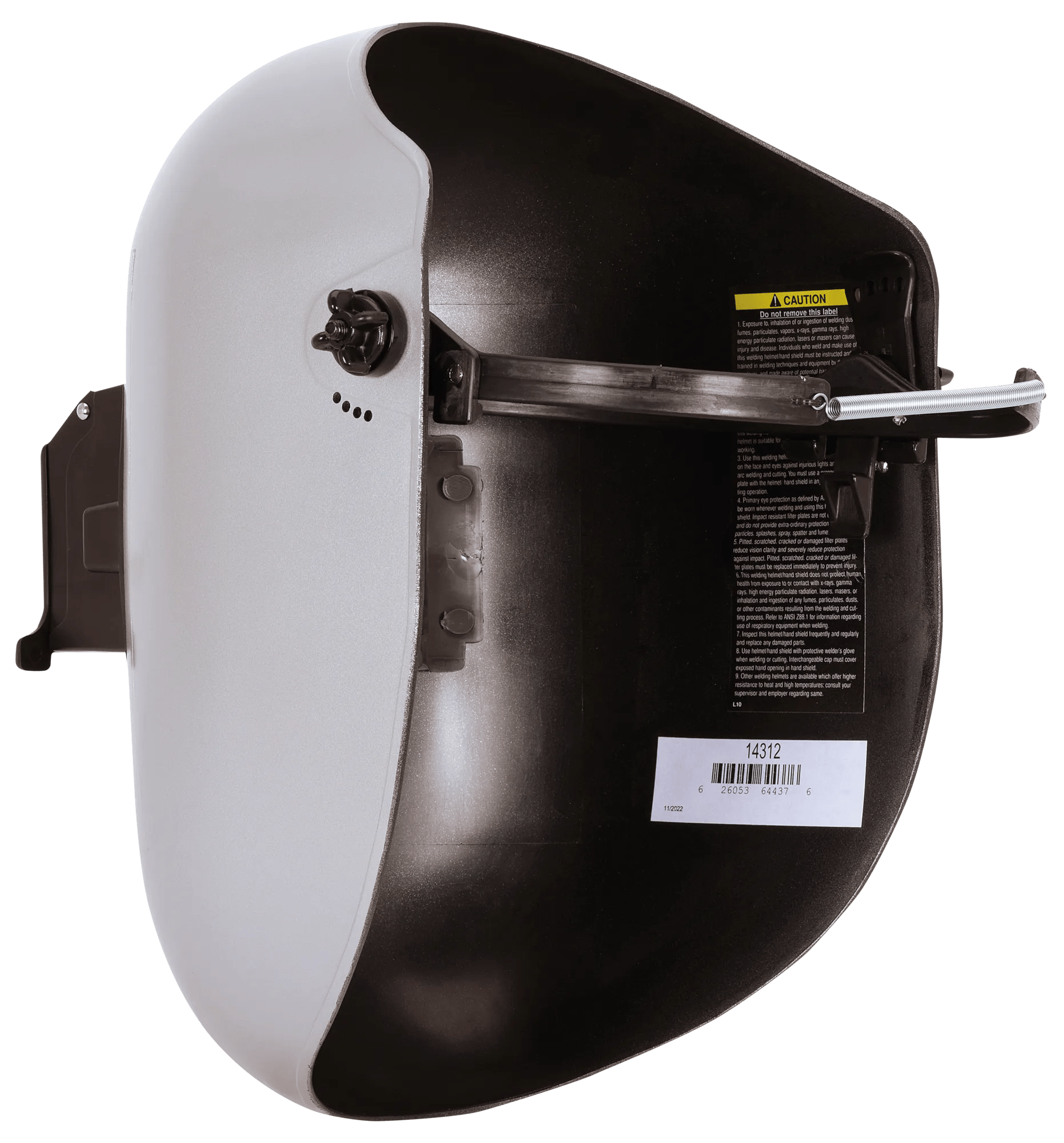280PL Welding Helmet – Lift Front – Non–Slotted Hard Hat Adapters
