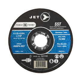 Roue de coupe Power-Xtreme SST T1 4-1/2 x 3/64 x 7/8 A60PX-SSt photo du produit