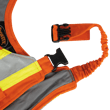 Salopette de s&eacute;curit&eacute; FR-Tech&reg; matelass&eacute; haute visibilit&eacute; ignifuge/anti&ndash;arc &eacute;lectrique &ndash; Orange haute visibilit&eacute; &ndash; Taille homme 4TG photo du produit