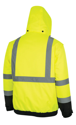 Hi-Vis 5-in-1 Jacket - Hi-Vis Yellow - L product photo
