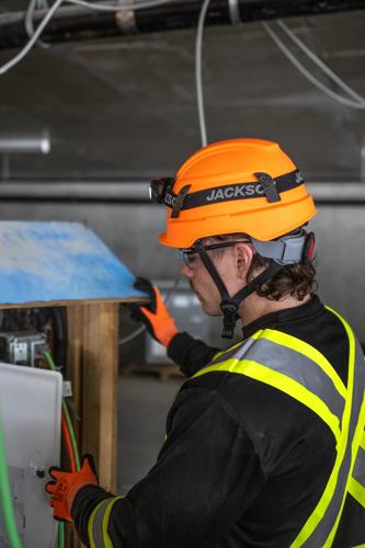 XS2-500 Type 2 Safety Helmet – Non-Vented – Orange product photo