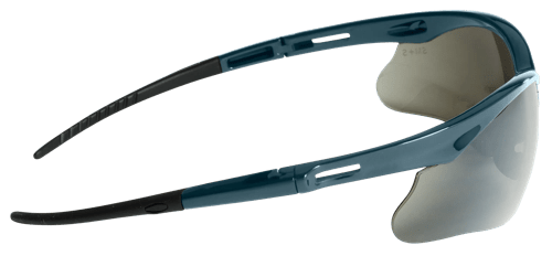 Jackson SG Safety Glasses - Metalic Blue Frame - Smoke Anti-Fog Lens product photo