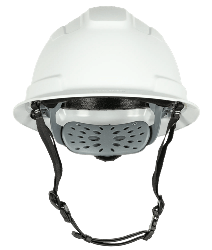 BLOCKHEAD2 Type 2 Full Brim Safety Helmet &ndash; Non-Vented &ndash; White product photo