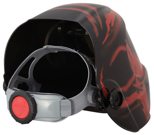 Premium Graphic Welding Helmet - ADF Variable Shade - Bead Demon product photo