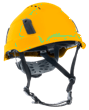 XS2-500 Series Type 2+ Vented Safety Helmet  - Yellow product photo