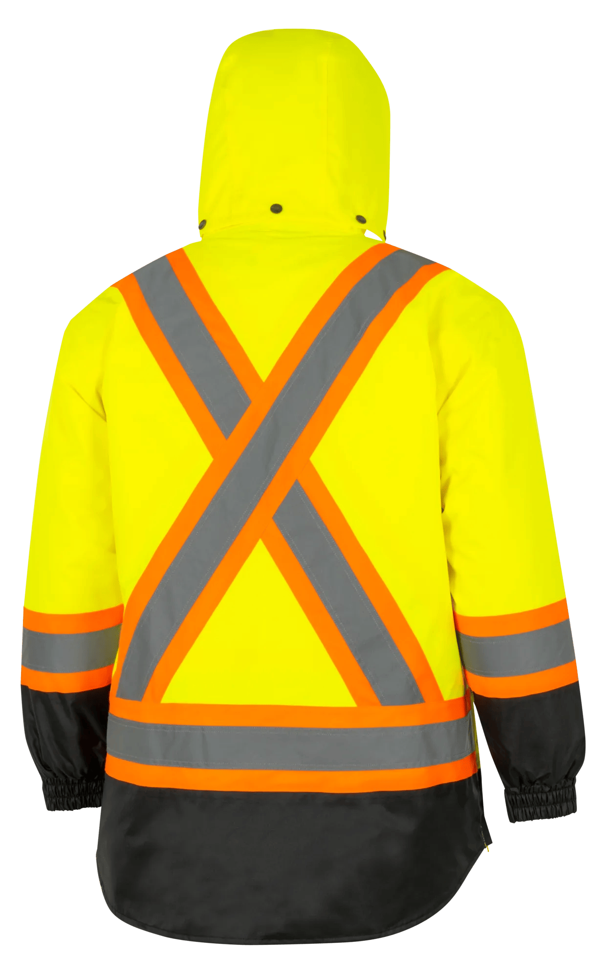Yukon 7-in-1 Winter Safety Parka – Waterproof – Hi-Vis Yellow