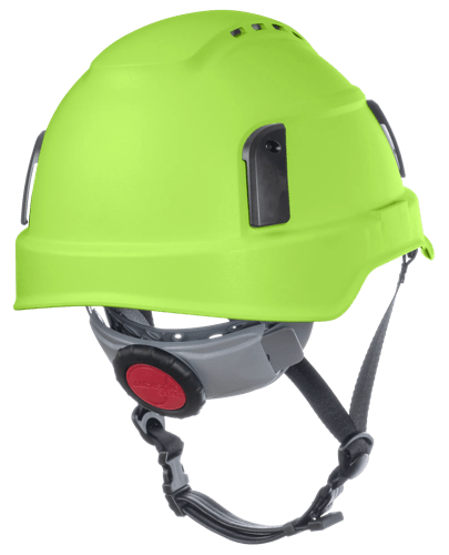 XS2-500 Type 2 Safety Helmet &ndash; Vented &ndash; Hi-Vis Green product photo