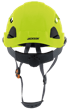 CH-450V Industrial Climbing Hard Hat - Flip-Up Wraparound Visor - Vented - Type 1 - Hi-Vis Green product photo