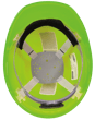 SC-6 Hard Hats - Front Brim Style - Lime product photo