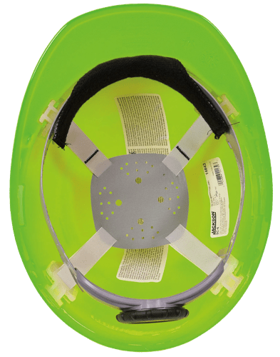 SC-6 Hard Hats - Front Brim Style - Lime product photo