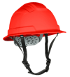 BLOCKHEAD2 Type 2 Full Brim Safety Helmet &ndash; Non-Vented &ndash; Red product photo