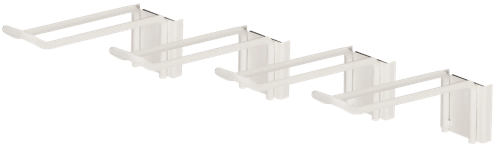 Monitor™ 2000 Germicidal Cabinet - Magnetic Face Shield Mounting Hooks - 4 pc product photo