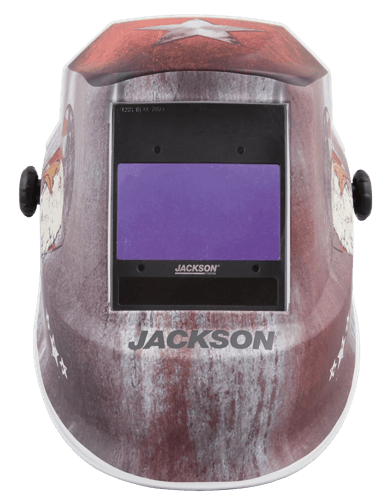 Premium Graphic Welding Helmet - ADF Variable Shade - Freedom product photo