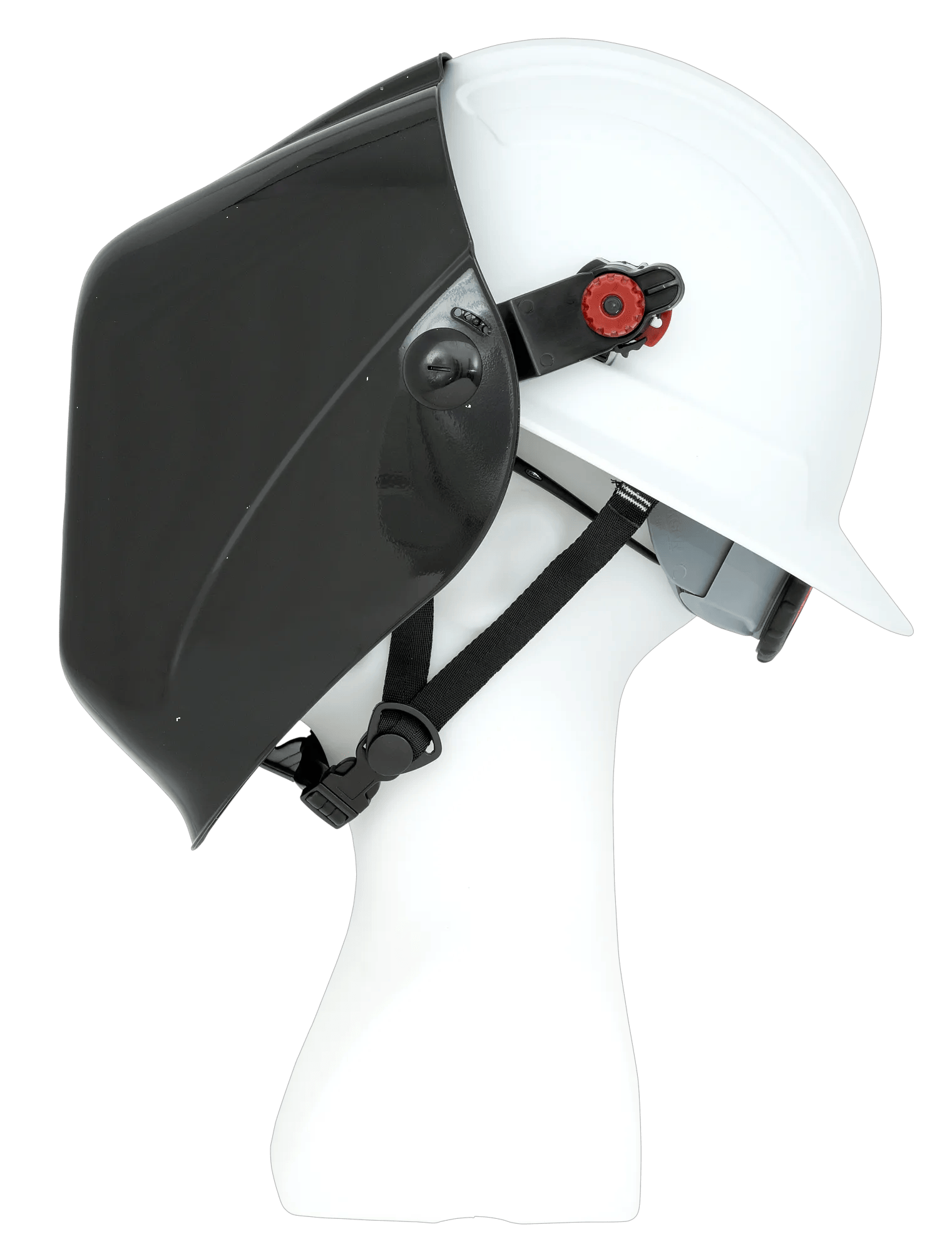 HHIS Full Brim Safety Helmet Adapters for Welding Helmets and Face