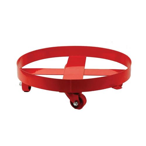 55 gal Drum Band Dolly - Steel - 4 Swivel Casters product photo